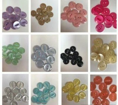 Fish Eye Buttons - Various Colours and Sizes Available, Knitted, Baby Clothes - Image 1 of 4