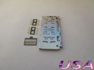 Lot Sim Card Reader Slot Holder for Samsung Galaxy A14 A24 A34 - Picture 1 of 19