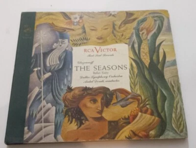 RCA VICTOR RED SEAL GLAZOUNOFF SEASONS DALLAS SYMPHONY DM 1072 ANTAL DORATI  - Image 1 of 4
