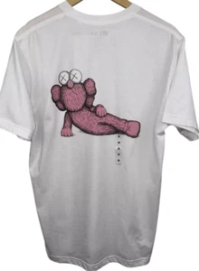 Kaws Uniqlo UT Kurzarm T-Shirt Weiß Gr. Medium Neu mit Etikett - Bild 1 von 1