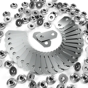 Nickel-Plated, Copper BUS BARS & SS NUTS for Prius (2004-2015) & Lexus CT200h  - Picture 1 of 9