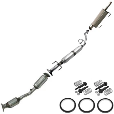 Kit de sistema de escape aprobado por la EPA con ajustes catalíticos: 07-11 Versa Sedán Foto 1 de 4