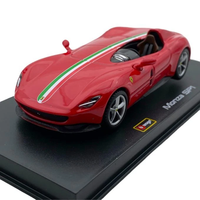 Modellino Auto Bburago Signature 1/43 Ferrari Monza Sp1 Convertible Red/White - Immagine 1 di 4
