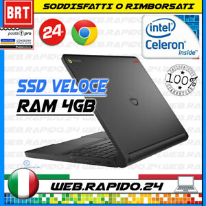 PC Portable Dell 3120 Chromebook 11,6 " Intel Celeron RAM 4GB SSD