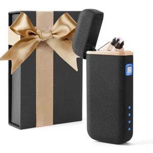 Electric Arc Lighter USB Rechargeable Windproof Flameless Plasma Lighter Gifts - Picture 1 of 9