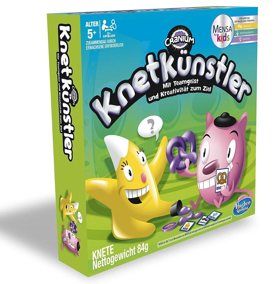 CRANIUM - SCULPT IT * KNETKÜNSTLER - Kreativspiel Für Kinder - Hasbro C0433100 - Bild 1 von 3