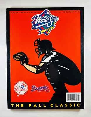 1999 New York Yankees - Official World Series Program vs Atlanta Braves - Image 1 of 3