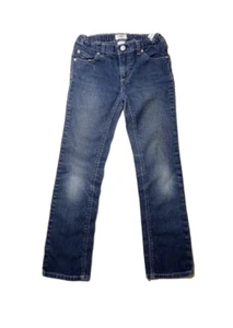 Circo Blue Denim Jeans Adjustable Waist Girls Size 8 - Picture 1 of 3