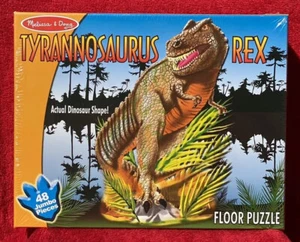 Melissa & Doug Dinosaur T-Rex Floor Puzzle 48 pcs Toys Tyrannosaurus Rex New NIP - Picture 1 of 2