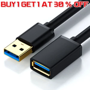 Câble de Données Extension USB 1/2/3M USB 3.0 Mâle vers Femelle Adaptateur Cordon pour Ordinateur - Photo 1/9