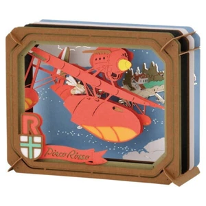 Porco Rosso Paper Theater Studio Ghibli Japan Paper Craft PT-064N - Bild 1 von 2