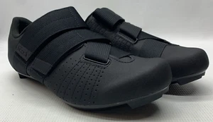 Fi'zi:k Tempo R5 Powerstrap Cycling Shoe Black Size 8.5 Hook & Loop Lightweight - Picture 1 of 11