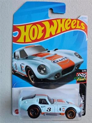 2024 Hot Wheels 122/250 HTC77 Shelby Cobra "Daytona" Coupe HW Race Day 5/10 - Image 1 of 2