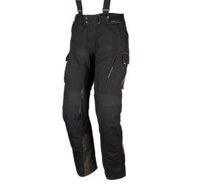 MODEKA VIPER LT (Laminat) wasserdichte Motorradhose  schwarz - Größe wählbar - Bild 1 von 4