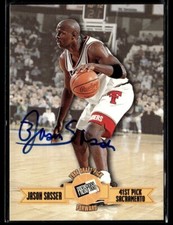 1996-97 Press Pass Autographs Jason Sasser Auto Texas Tech Red Raiders #NNO