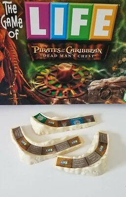 Pirates of the Caribbean Dead Man's Chest Edition - 3 Replacement Rocky Channels - Image 1 of 2