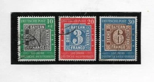 Alemania Bizona Centenario Sello Aleman Serie año 1949 (ET-636) - Bild 1 von 1