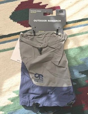 Outdoor Research Ferrosi Thru Hybrid Gaiters unisex size Large Navy BLUE - Image 1 of 2