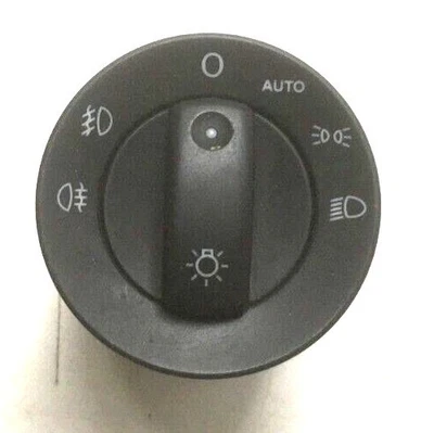 SEAT EXEO 2008-2012 HEADLIGHT CONTROL SWITCH VD 1 3R0941531A - Image 1 of 4