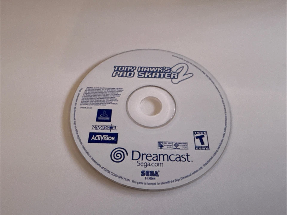 Tony Hawk's Pro Skater 2 (Sega Dreamcast) [solo disco] probado funcionando Foto 1 de 1