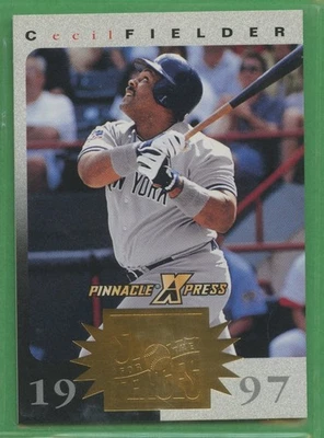 1997: Pinnacle X-Press: Swing for the Fences: ORO: Cecil Fielder Foto 1 de 2