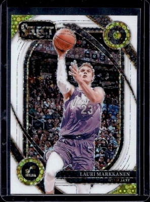 2024-25 Select Lauri Markkanen Courtside White Disco Prizm #49/75 Jazz Foto 1 de 2