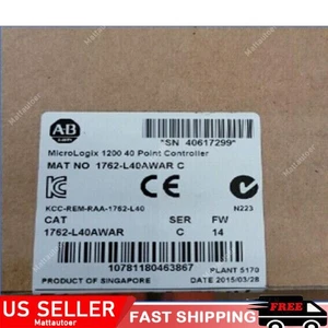 Controlador de 40 puntos 1762-L40AWAR AB MicroLogix 1200 Spot Goods ¡Nuevo en caja! - Imagen 1 de 5