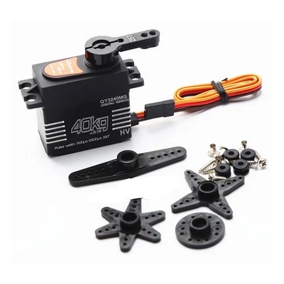 1/8 1/10 RC Car 25T Steel Steering Gear Arm 40KG High Torque Digital Servo Kit - Image 1 of 4