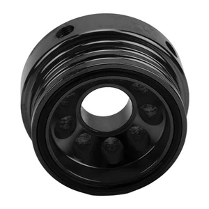 (Black) Oil Filter Plate Professional Red Oil Plate Adapter For6 2017+ - Picture 1 of 12