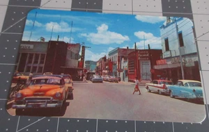 Main Street Tijuana Mexico circa 1940's Postcard - Picture 1 of 2