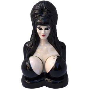 Official Elvira Mistress of the Dark Salt and Pepper Shakers, Ceramic, Combin... - Picture 1 of 5