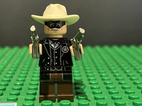 LEGO The Lone Ranger Minifigure 79106 79107 79108 79109 79111 Tlr001 w/ Gun