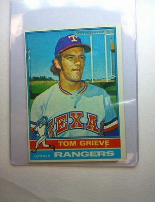 1976 Topps Tom Grieve #106 - MINT - PACK FRESH 🔥 - Image 1 of 2