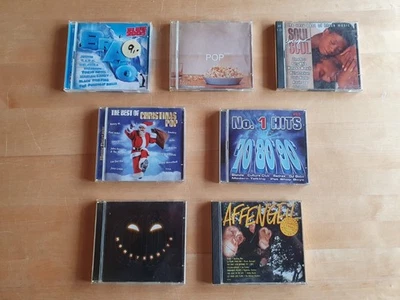 CD's - 7 Sampler (Bravo Hits,Pop Songs,Christmas Pop,Affengeil,Monsterhits u.a.) - Bild 1 von 4