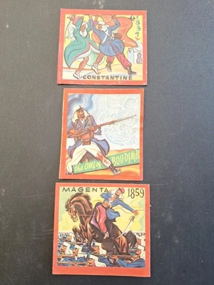 1955 Armour Meat Foreign Legion Stickers - Image 1 of 4