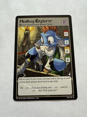 Neopets TCG - Moehog Explorer 60/100 - Lost Desert - Image 1 of 2