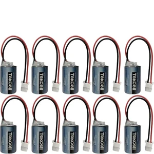 10x for Tekcell SB-AA02 3.6V Li-on Battery 1/2AA 1200mAh for LS14250 PLC Battery - Picture 1 of 5