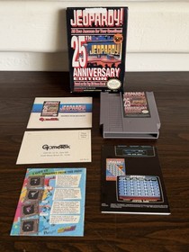 Jeopardy 25th Anniversary Edition (Nintendo Entertainment System, 1990) NES CIB