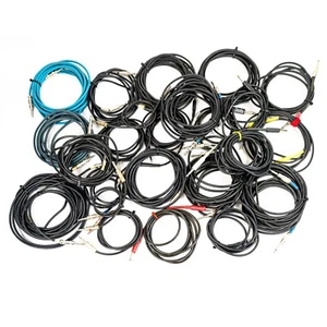 Cables de instrumento TS macho de 1/4"" macho - paquete de 25 surtidos - Imagen 1 de 7