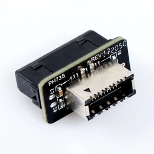 USB 3.1 Front Panel Socket Key-A Type-E to USB 3.0 19Pin/20Pin Header Adapter - Picture 1 of 5