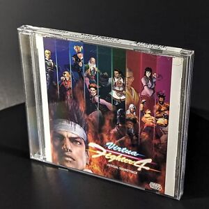 Virtua Fighter 4 Official Soundtrack CD 2002 SEGA Arcade PS2 PlayStation 2
