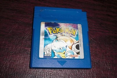 Pokemon versão azul Nintendo Game Boy Color Advance GBA AUTÊNTICO economia de bateria - Imagem 1 de 4