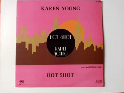 Karen Young ‎– Hot Shot ep funk disco vinyl ep Uk maxi 1978 France - Photo 1/4