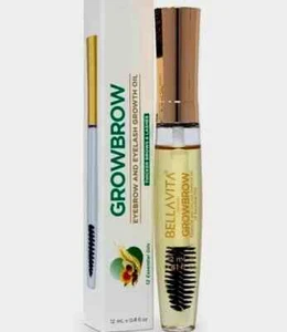 Eyelash, Lashes & Eyebrows Hair Growth & Volume Serum with castor oil 12 ml . - Picture 1 of 6