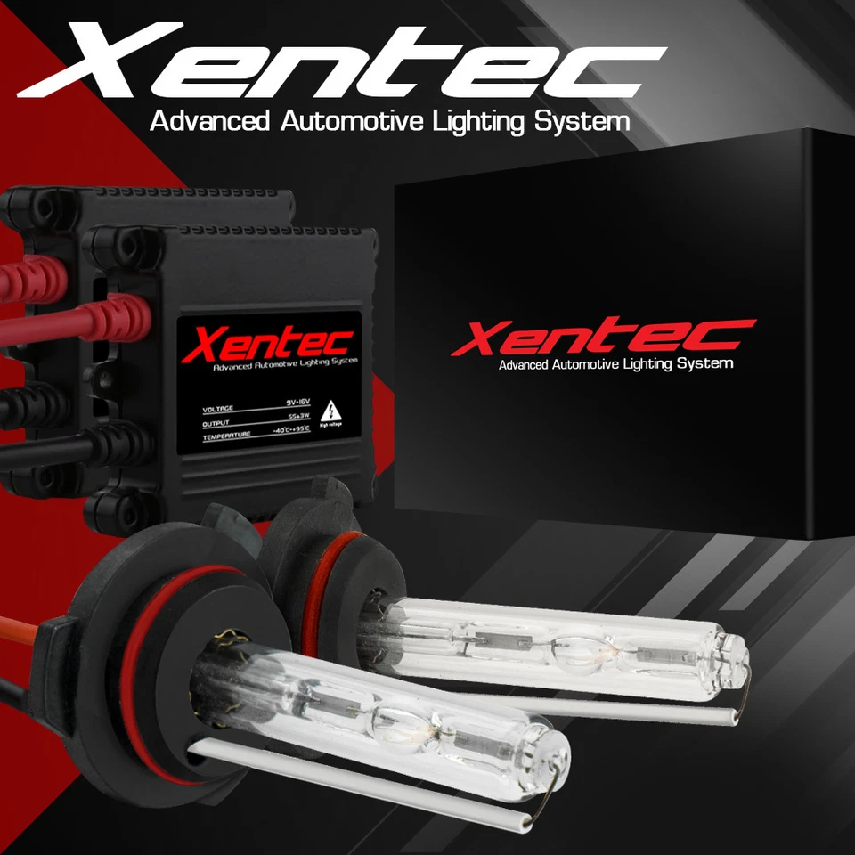 35W/55W H10 HID Xenon Headlight Conversion KIT Replacement Bulbs & Slim Ballasts - Image 1 of 4