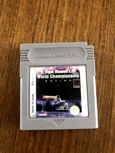 Nigel Mansell's World Championship Racing - Nintendo Gameboy Game - Picture 1 of 2