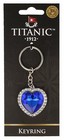 Titanic The Heart of the Ocean Jewel Vintage Collectors Keyring