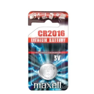 MAXELL Lithium Knopfzelle CR2016 1er Blister - Bild 1 von 1