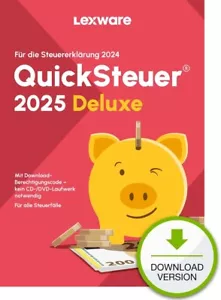 Lexware Quick Steuer Deluxe 2025 - Für das Steuerjahr 2024 - PC Download Version - Bild 1 von 7