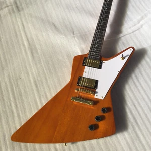 Factory Solid Explorer 1976 Natural Electric Guitar 6 String Rosewood Fretboard - Picture 1 of 8